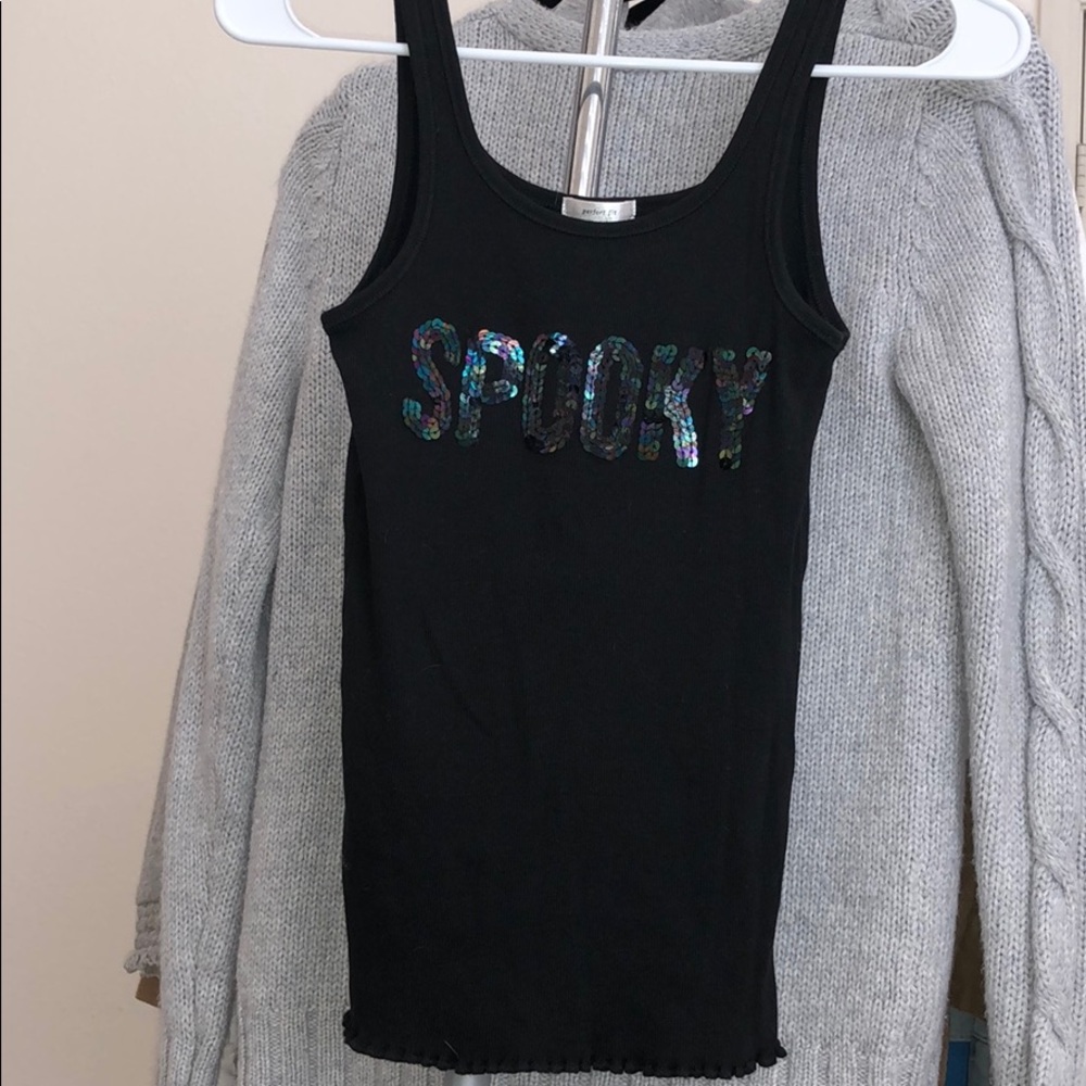 spooky tank top